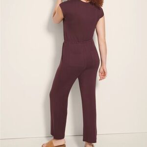 Soma French Terry wide leg jumpsuit